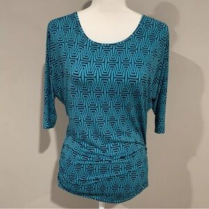 41 Hawthorn Berneen Dolman Sleeve Top Blouse Size XS Teal T2506 Stitch Fix